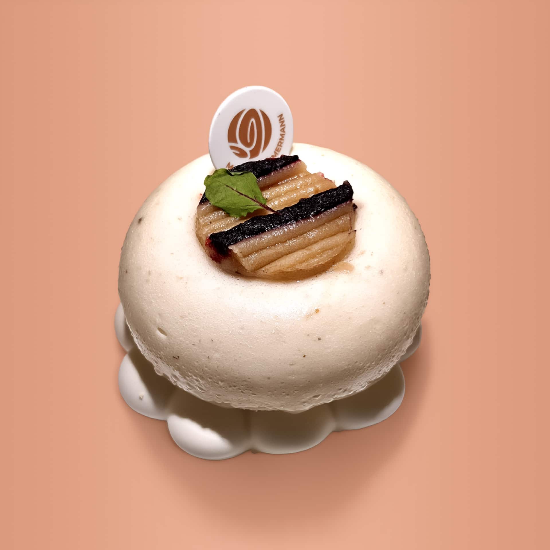 Mathieu zimmermann patisserie - Pavlova marron cassis