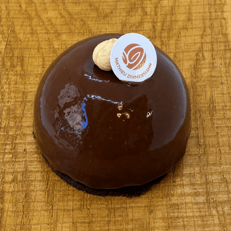 Dôme chocolat noir