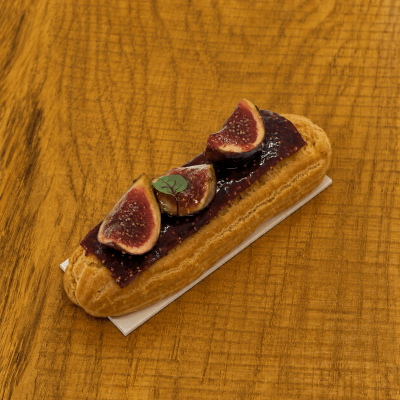 Éclair aux figues