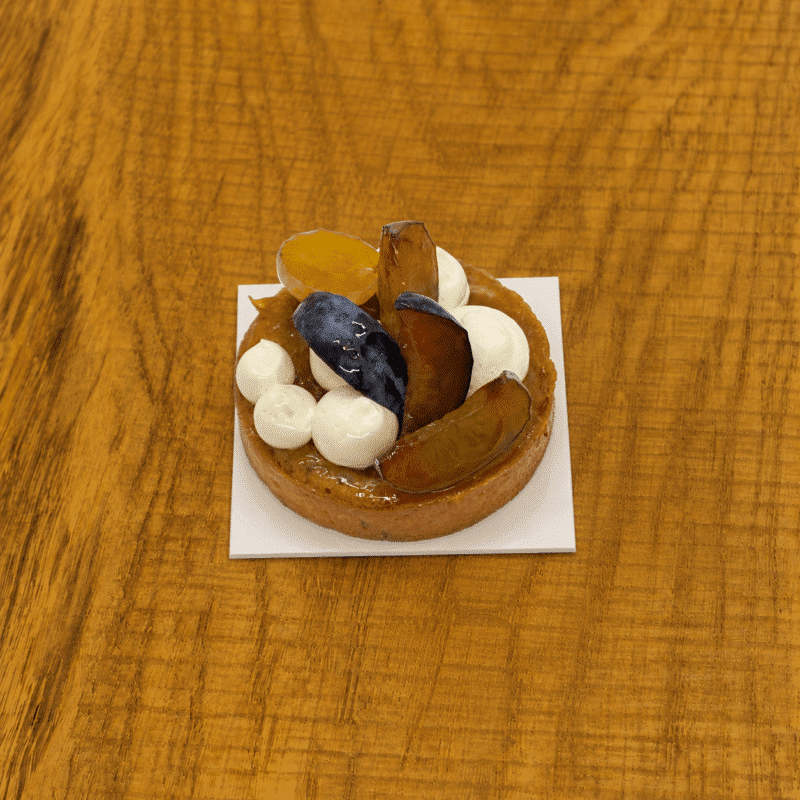 Tartelette aux prunes